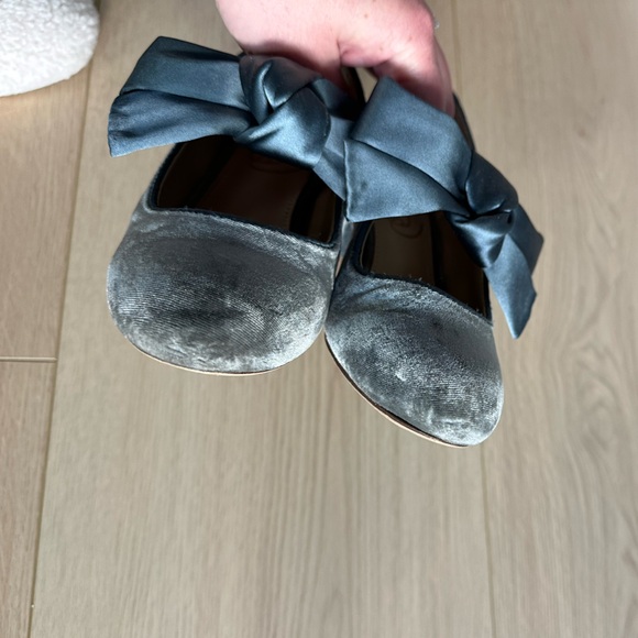 Sam Edelman Teddy velvet green girls heel - Picture 5 of 8